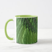 AIDEN ~ Zany 3D Fraktal ~ Green Lover Tasse (Links)