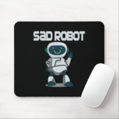 Aidenacesarmee Kampf gegen Krebs traurigen Roboter Mousepad (Mit Mouse)