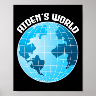 Aidenacesarmee kämpft gegen Krebs Aidens Welt Poster