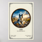 Aidi Zoologie-Serie Poster (Vorne)