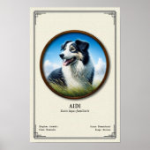 Aidi Zoologie-Serie Poster (Vorne)