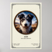 Aidi Zoologie-Serie Poster (Vorne)