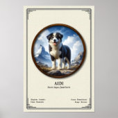 Aidi Zoologie-Serie Poster (Vorne)