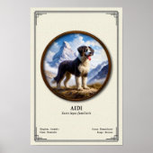 Aidi Zoologie-Serie Poster (Vorne)