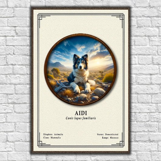 Aidi Zoologie-Serie Poster