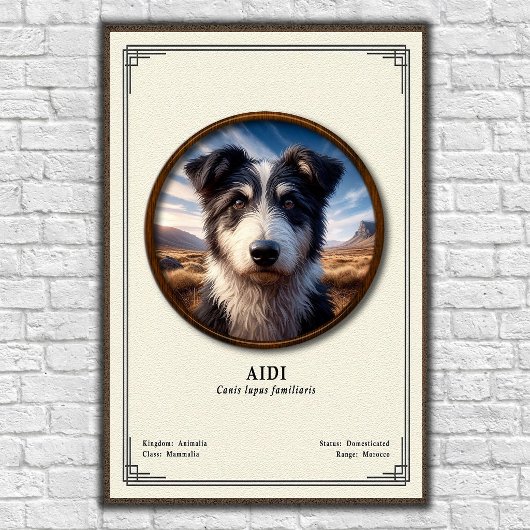 Aidi Zoologie-Serie Poster