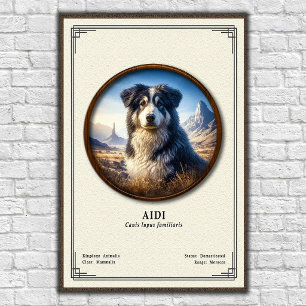 Aidi Zoologie-Serie Poster