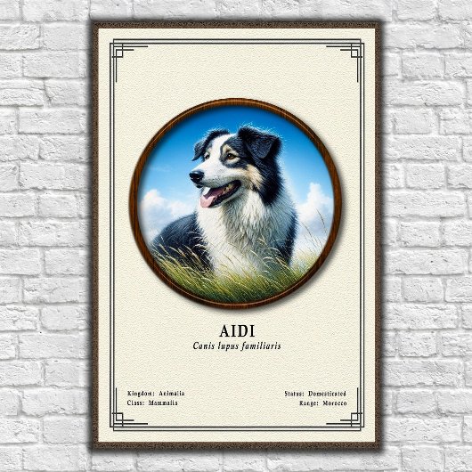 Aidi Zoologie-Serie Poster