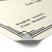 Aidi Zoologie-Serie Poster (Ecke)