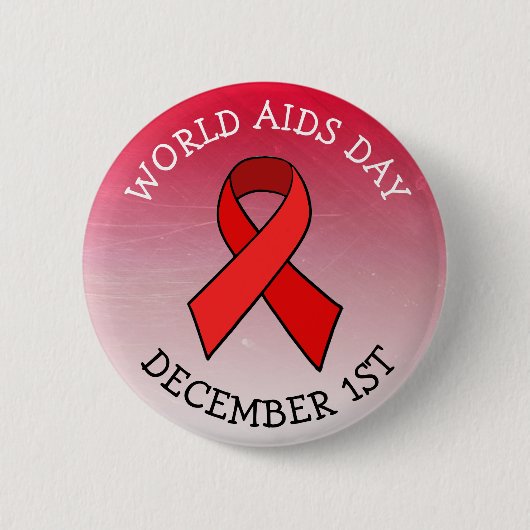 Aids AWARENESS DAY DEZEMBER 1. BUTTON (Vorderseite)