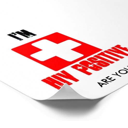 Aids Awareness National Day of Action 2008 Poster (Ecke)