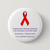 AIDS Band (Knopf) Button (Vorderseite)
