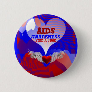 Aids-Bewusstsein, finden Sie einen Kure_Button Button