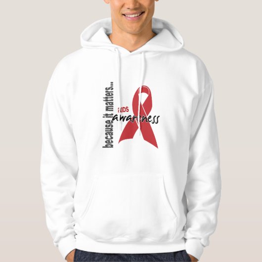 AIDS Bewusstsein Hoodie (Vorderseite)