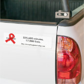 AIDS Bewusstseins-Autoaufkleber Autoaufkleber (Auf Lkw)