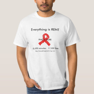 AIDS-Bewusstseins-Shirt T-Shirt