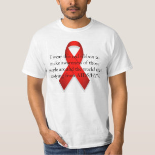 AIDS/HIV Bewusstsein T-Shirt