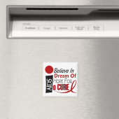 Aids / HIV GLAUBEN DREAM HOFFNUNG Magnet (In Situ (Geschirrspüler))
