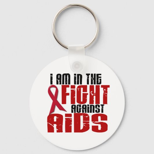 Aids-HIV im Kampf 1 Schlüsselanhänger (Vorderseite)