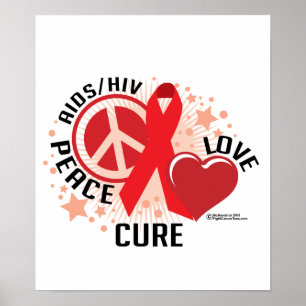 AIDS/HIV - Liebe Poster