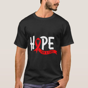 Aids Hoffnung Roter Band Welt Aids Tag Hiv Aids T-Shirt