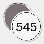 AIDS/LifeCycle 545 Mile Fahrrad Reitwagen Magnet (Vorderseite/Rückseite)