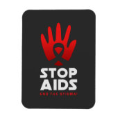 Aids stoppen magnet (Vertikal)
