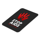 Aids stoppen magnet (Linke Seite)