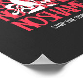 Aids stoppen poster (Ecke)