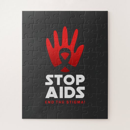 Aids stoppen puzzle (Vertikal)