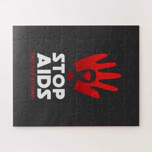 Aids stoppen puzzle (Horizontal)
