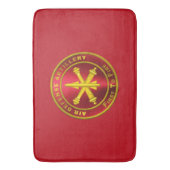 Aie Defense Artillery Badematte (Vorderseite Vertikal)