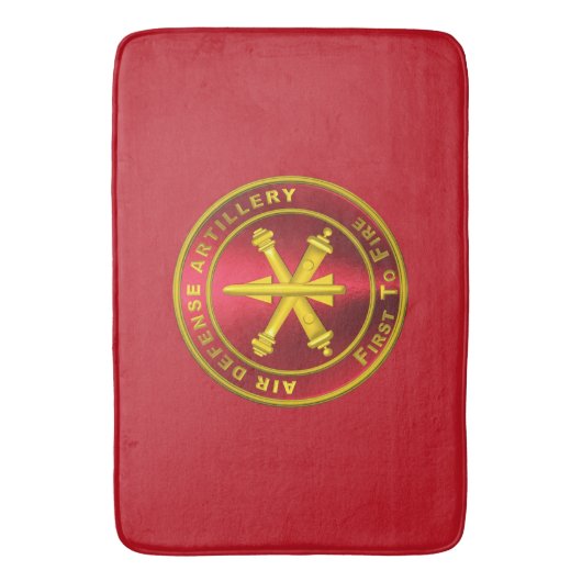 Aie Defense Artillery Badematte (Vorderseite Vertikal)