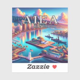 Aiea Hawaii 3 Inch Vinyl Sticker