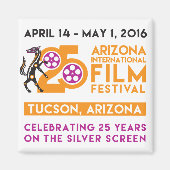 AIFF Square Magnet (Vorne)