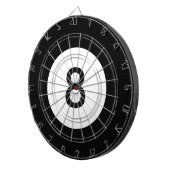 Aight Ball Dart Board Dartscheibe (Vorderseite rechts)