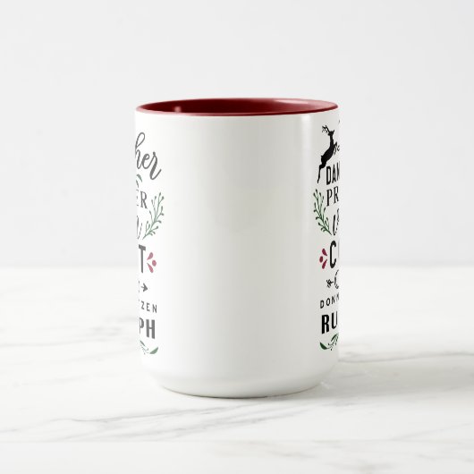 Aight Tiny Reindeer Tasse (Zentrum)