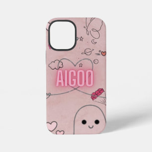 Aigoo – Kawaii Rosa Vibes Handyhülle iPhone 12 Mini Hülle