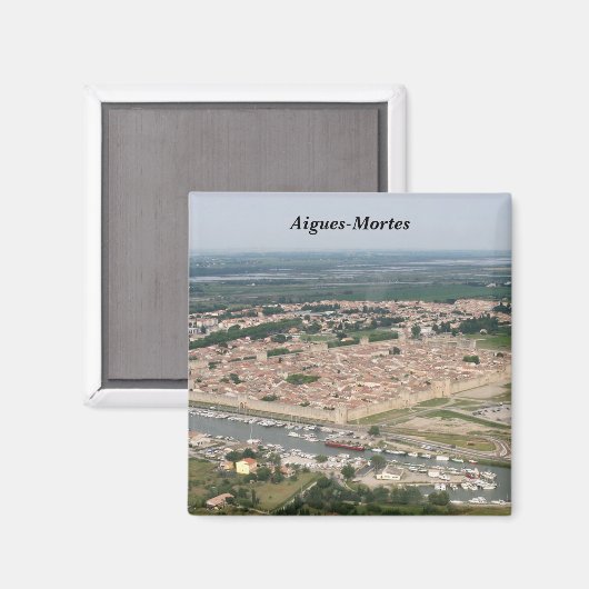 Aigues-Mortes Magnet (Vorderseite/Rückseite)