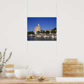 Aigues Mortes, Rhone und Sete Canal, Gard, Poster (Küche)