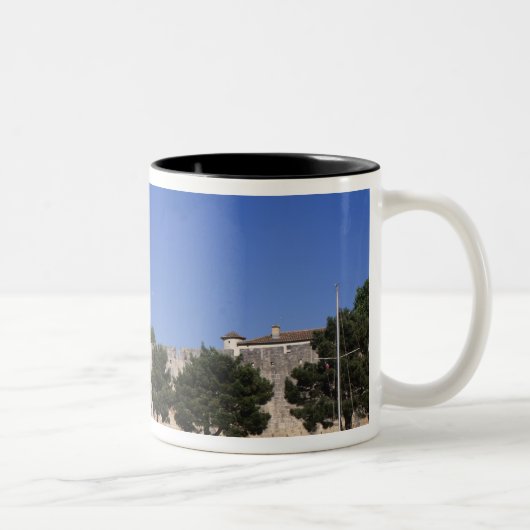 Aigues Mortes, Rhone und Sete Canal, Gard, Zweifarbige Tasse (Rechts)