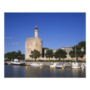 Aigues Mortes, Rhone und Sète-Kanal, Gard, Fotodruck