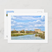 Aigues-Mortes, Walled City, Provence, Frankreich Postkarte (Vorne/Hinten)
