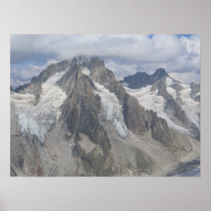 Aiguille d'Argentiere Französische Alpen Poster