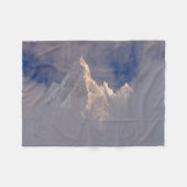 Aiguille de Blaitiere | Frankreich Fleecedecke (Vorderseite (Horizontal))