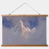 Aiguille de Blaitiere | Frankreich Wandteppich Mit Holzrahmen (Vorne)