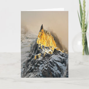 Aiguille des Deux Aigles Sonnenaufgang, Chamonix Karte