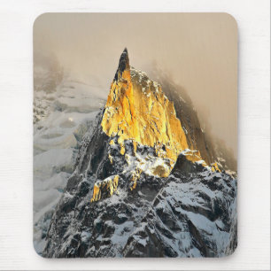 Aiguille des Deux Aigles Sonnenaufgang, Chamonix Mousepad