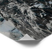 Aiguille des Deux Aigles Sunrise, Chamonix Poster (Ecke)