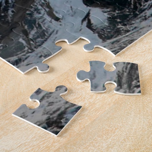 Aiguille des Deux Aigles Sunrise, Chamonix Puzzle (Seite)